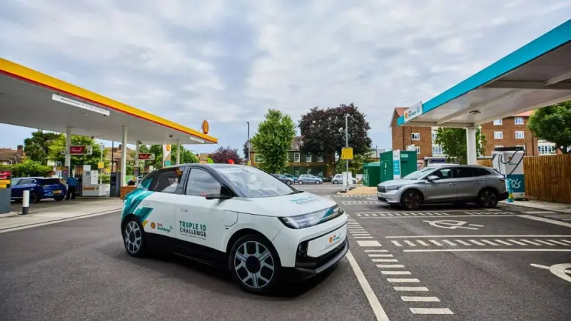 Shell Recharge Fluid: el motivo por el que la petrolera ha creado un auto eléctrico súper eficiente