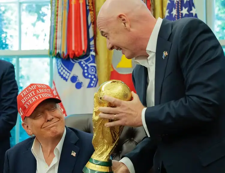 ¿Autogol a la FIFA? Trump podría robarse la Final de la Copa del Mundo al entregar el trofeo