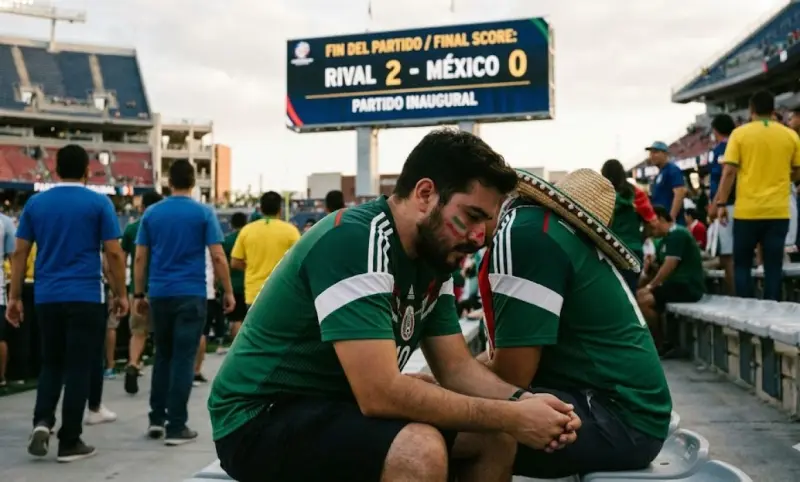 México, el país que nunca ha ganado en un partido inaugural