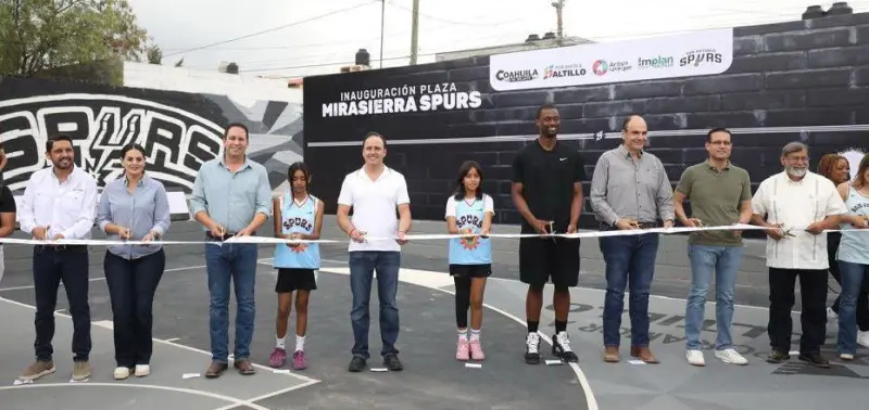 Alianza con Harrison Barnes impulsa rescate de espacios deportivos en Saltillo