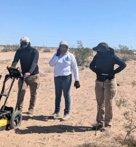 Buscadoras recorren el desierto de SLRC sin hallar indicios de personas desaparecidas
