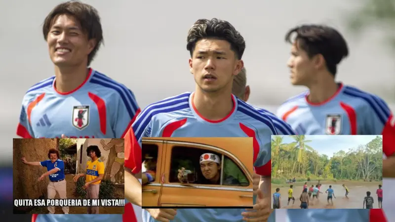 Los memes del ‘oso’ de Tigres UANL: Japón se fue a entrenar a las canchas de Rayados