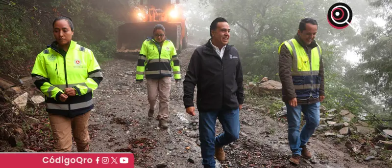 Nava atiende afectaciones por deslave en Joyas de Bucareli