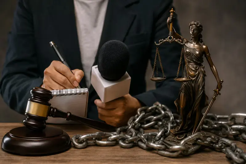 Delitos contra el honor siguen usándose contra periodistas en América Latina mediante demandas por injurias y calumnias que amenazan la libertad de expresión, especialistas advierten
