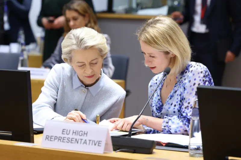 La diplomacia europea se hunde por la guerra soterrada entre Von der Leyen y Kallas