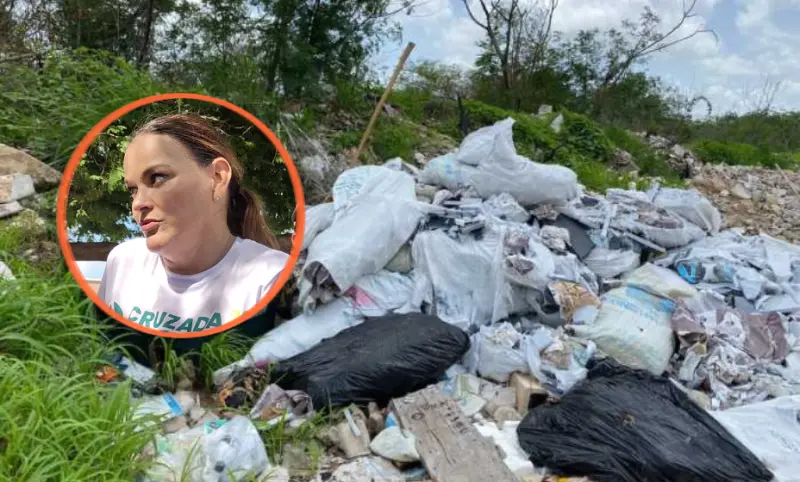 Ayuntamiento de Mérida coordina acciones por tiradero de escombros en Cholul 