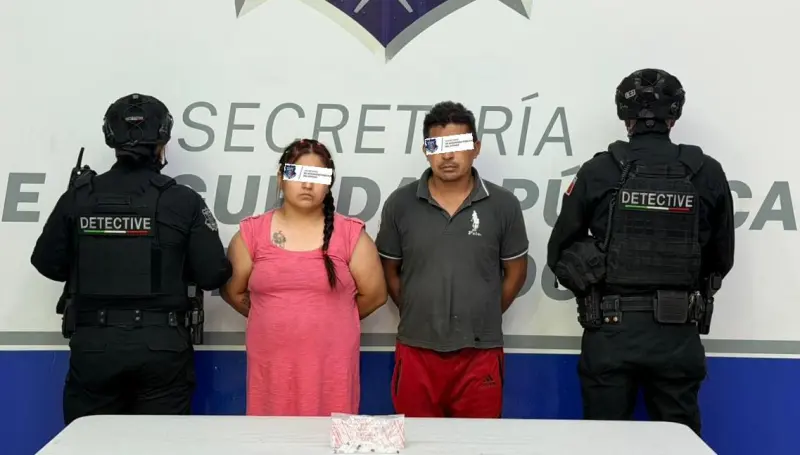 Arresta SSPE a pareja con vehículo involucrado en homicidio en Juárez