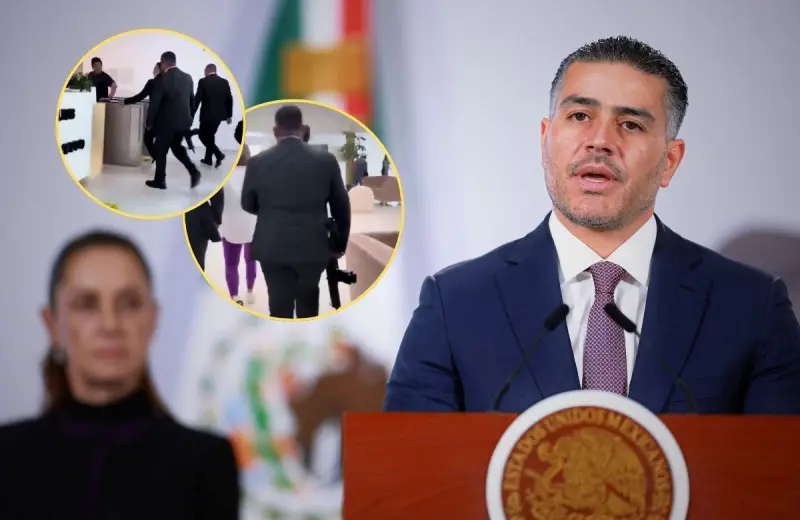 Sheinbaum pide a Harfuch revisar caso del alcalde de Metepec tras irrumpir con escoltas armados en club deportivo y condena actitud “soberbia”