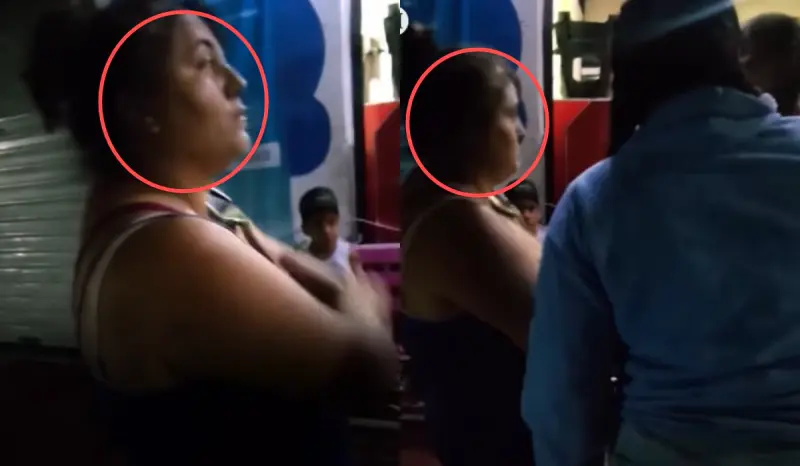 Mujer le roba el celular a un menor y se niega a devolverlo: madre del niño la encara, pero la mujer lo niega