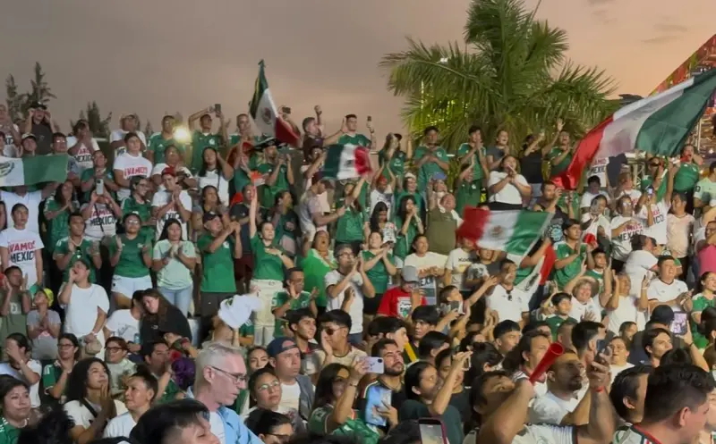 Cancún explota en verde y convierte el Fut Fest en una cancha gigante