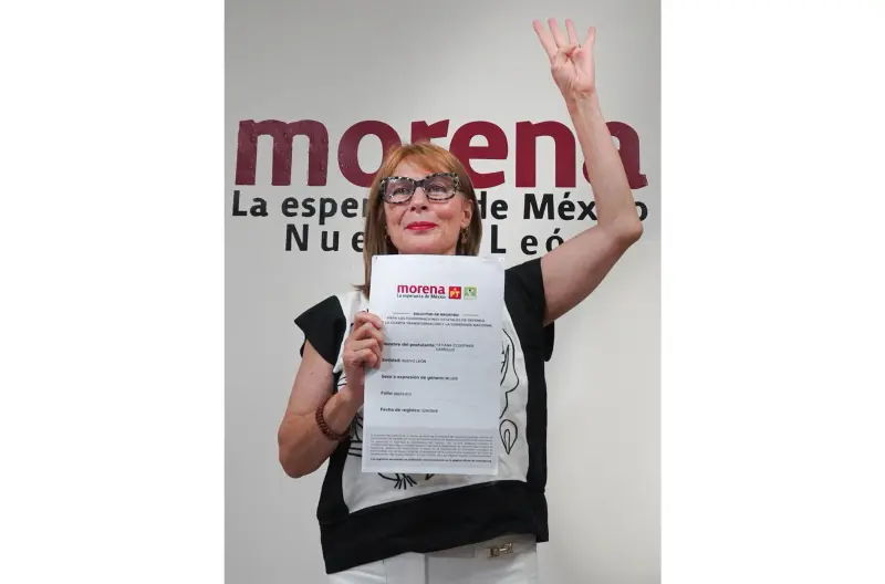 Tatiana Clouthier se registra en proceso interno de Morena por Nuevo León