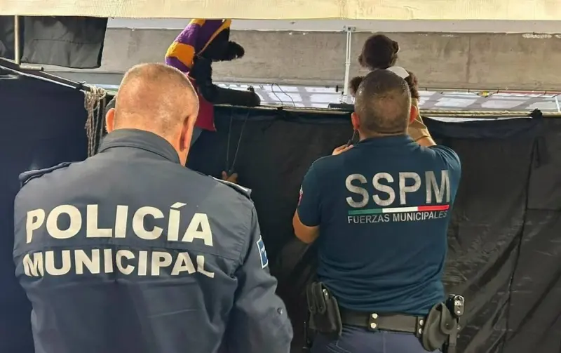 Lleva SSPM marionetas a niños de la parroquia "Jesucristo Sol de Justicia"