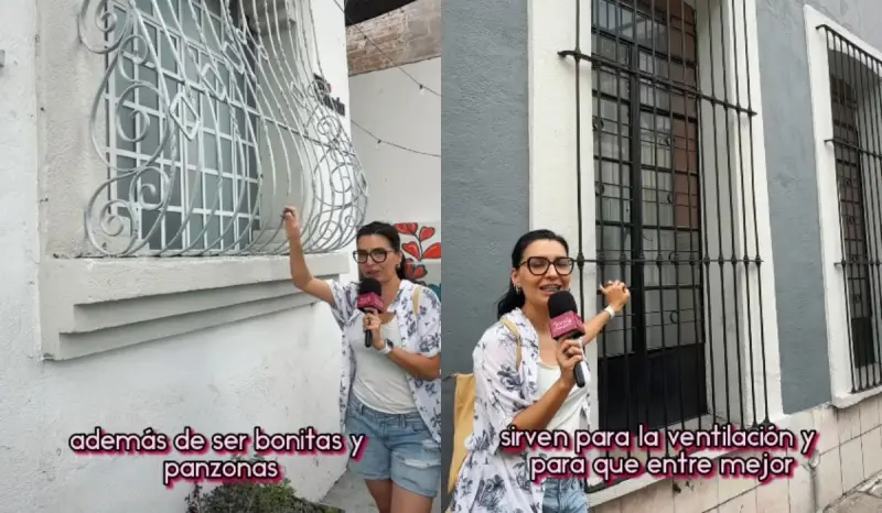 Estas ventanas que seguro has visto se llaman rejas panzonas: ¿Cuál es su historia?