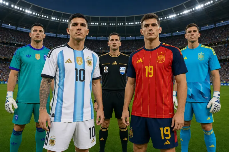 Argentina vs España: FIFA confirma las camisetas para la final del Mundial 2026; Messi jugará de albiceleste y Lamine Yamal de rojo
