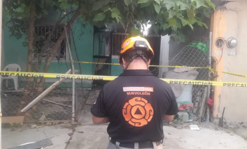 Muere una persona durante incendio de vivienda en Juárez, NL