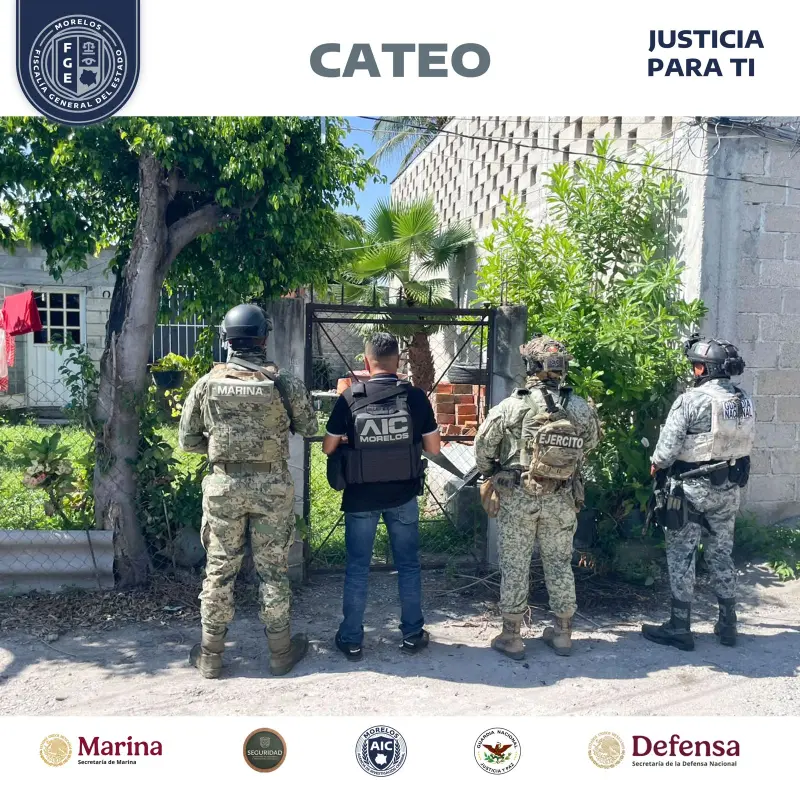 AIC catea vivienda en Tlaltizapán; presuntamente era usado para distribuir drogas