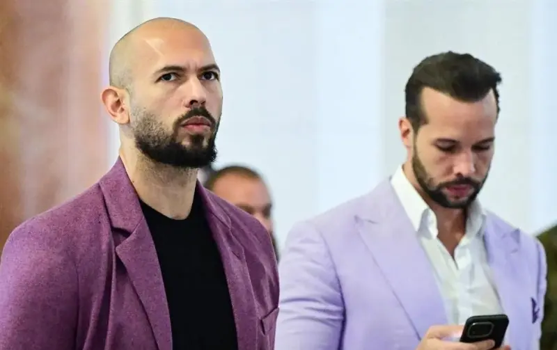 Arrestan a influencers Andrew y Tristan Tate en Miami