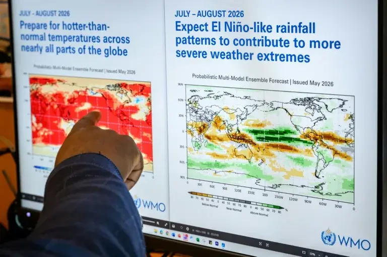 ONU advierte que El Niño se fortalecerá y aumentará el riesgo de fenómenos climáticos extremos