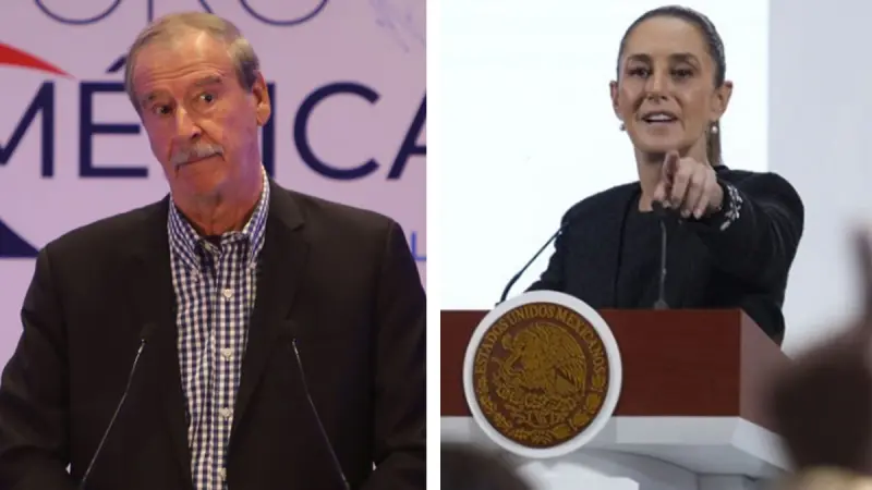 “No se vaya a quemar”: Sheinbaum responde a Fox tras defender a Ernesto Ruffo