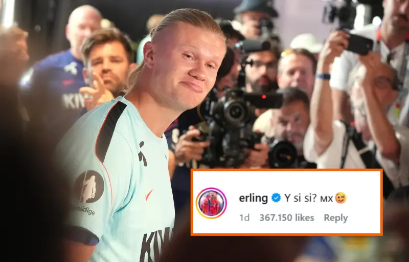 ¿Erling Haaland mexicano? El delantero rompe el internet al responder con el icónico ‘¿Y si sí?’