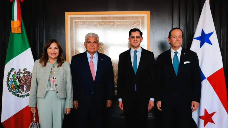 México y Panamá refuerzan su agenda bilateral: José Raúl Mulino realiza visita oficial
