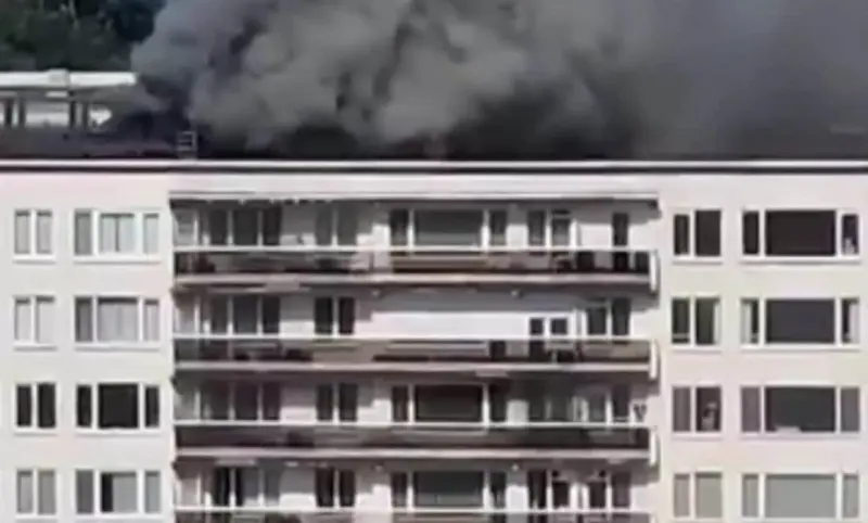 Mueren 6 personas por incendio en edificio de Bélgica