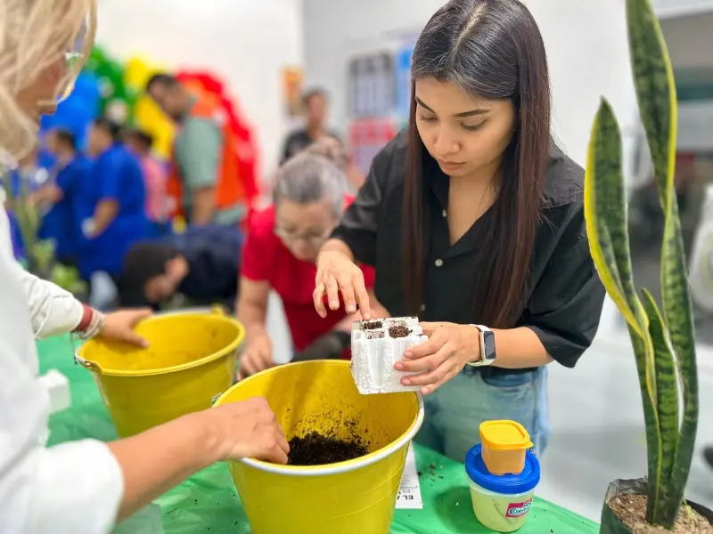 Promueve Medio Ambiente de Torreón cultura ecológica en la Feria BorgWarner