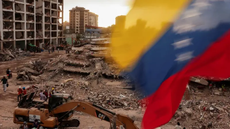 Venezuela inicia la demolición de edificios dañados por terremotos