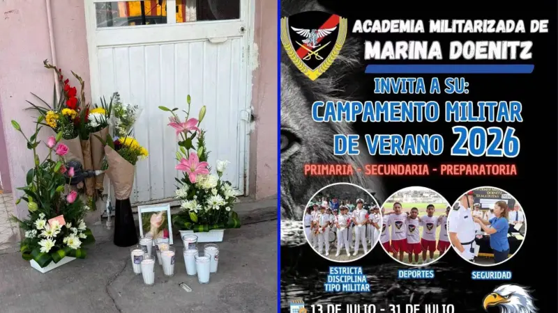 Dafne, de 13 años, muere en Academia militarizada Doenitz: Fiscalía de Tamaulipas investiga