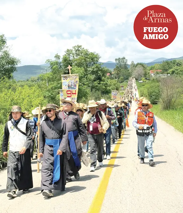 Marchan jubilosos