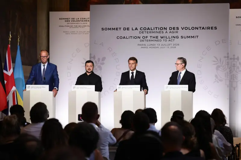 Anuncian Ucrania y 9 aliados una coalición para proteger a Europa de misiles balísticos