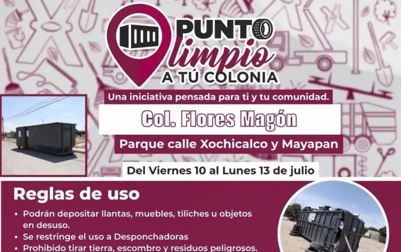 Llevan destilichadero a cuatro puntos de la ciudad