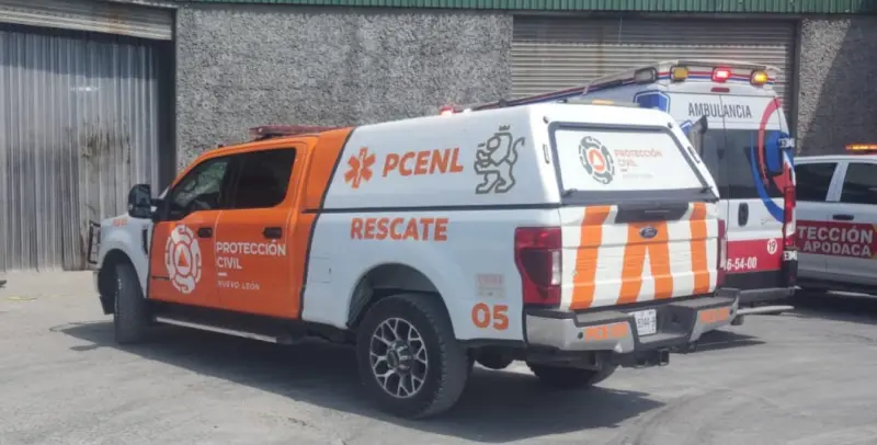 Muere hombre tras caer en una tolva dentro de empresa en Apodaca