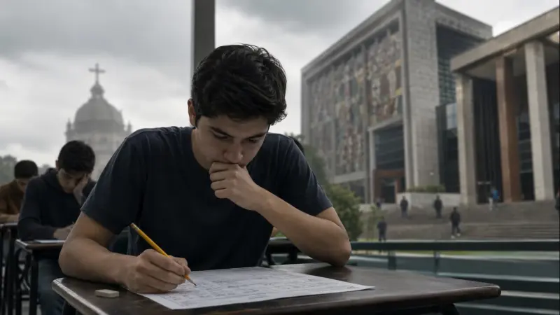 Iglesia católica cuestiona trampas en examen de admisión de la UNAM