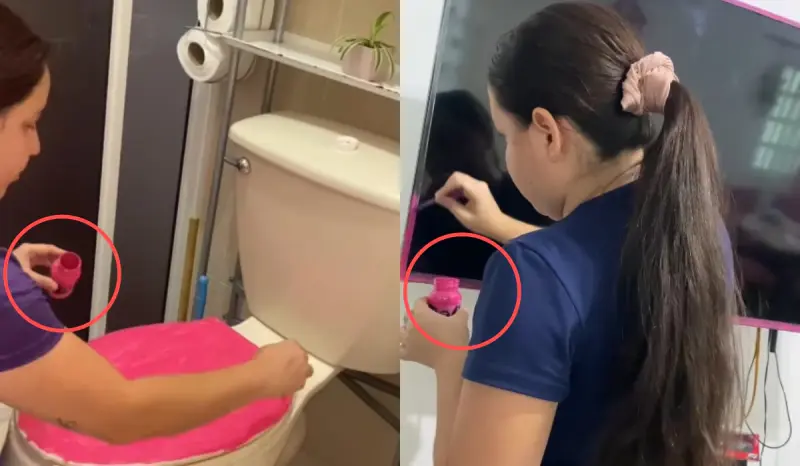 “Comprar muebles y electrodomésticos rosas es caro; mejor los pinto yo”: Mujer transforma toda su casa con pintura rosa y causa revuelo en redes.