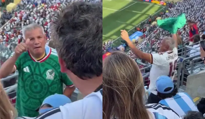Me enseñaron a vivir el fútbol con respeto": Aficionado de la Selección Mexicana rompe el silencio tras los insultos que recibió de dos argentinos