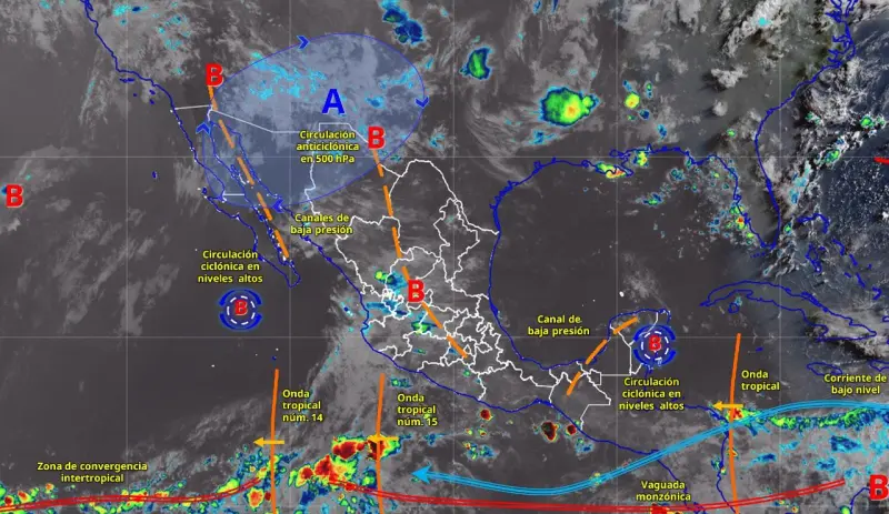 Tormentas regresan con fuerza al norte de Quintana Roo este domingo