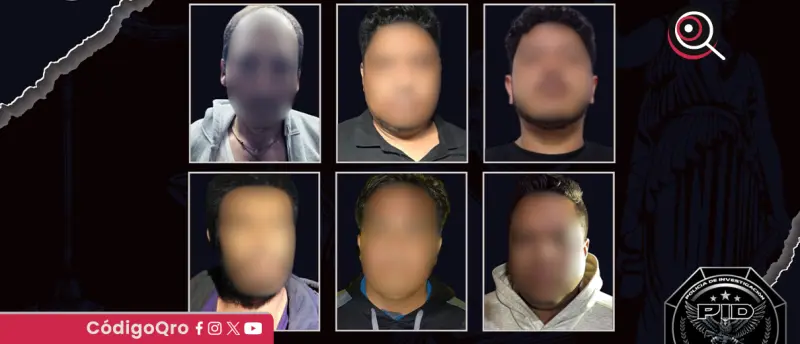 Por violencia familiar, abuso sexual y robo detienen a seis personas en Querétaro