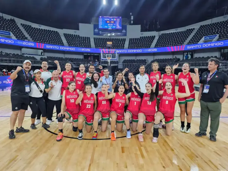 Avanza México con marca perfecta en basquetbol femenil de Juegos Centroamericanos