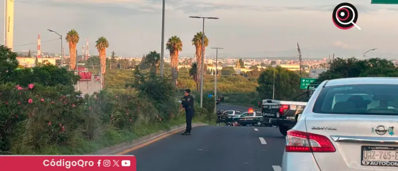 Motociclista muere tras hecho de tránsito en Bernardo Quintana