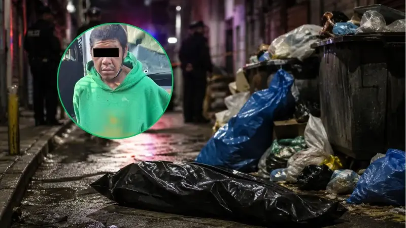 Abandonan cadáver embolsado en basurero de Tepito; detienen a hombre que lo habría tirado