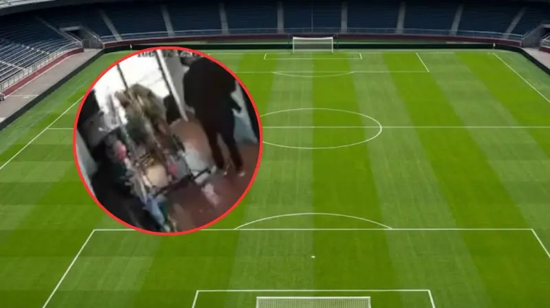 Famoso futbolista es acusado de presunto robo a equipo de Primera División; así lo captaron las cámaras