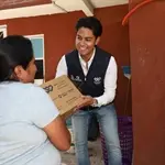 El Programa Red de Distribución del SEDIF entrega más de cinco mil despensas