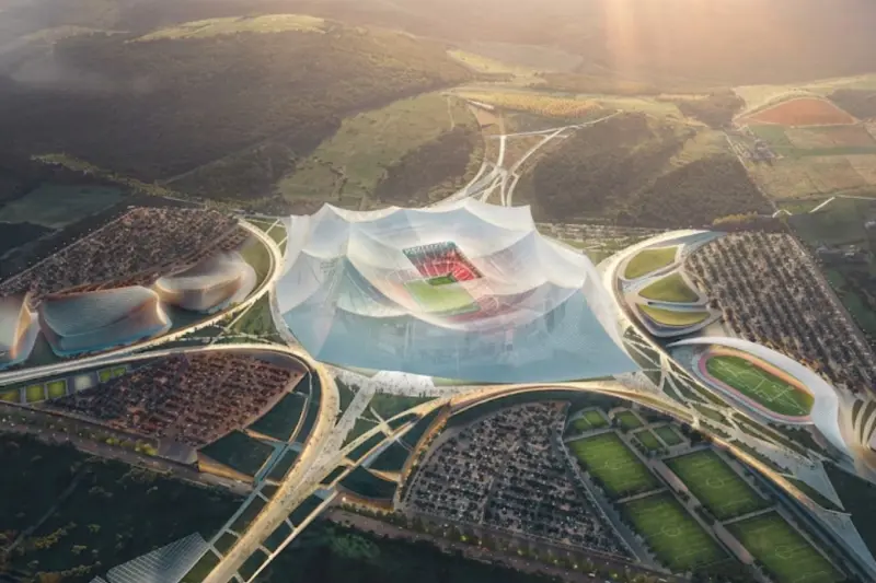 Marruecos construye un estadio para 115 mil espectadores que podría cambiar la historia del fútbol y convertirse en sede de la final del Mundial 2030