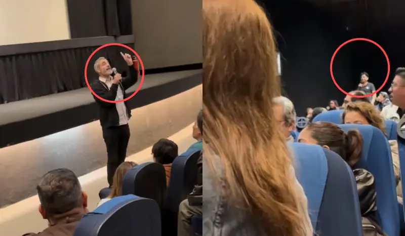 “¿Le quitas el micrófono o se lo quito yo?”: Director de la película Moscas explota tras ser llamado “brother”