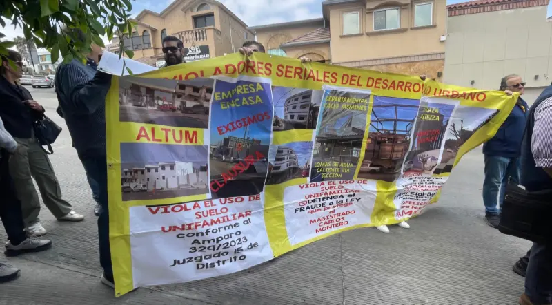 Concluye mediante acuerdo conflicto entre vecinos y notaría en Lomas de Agua Caliente