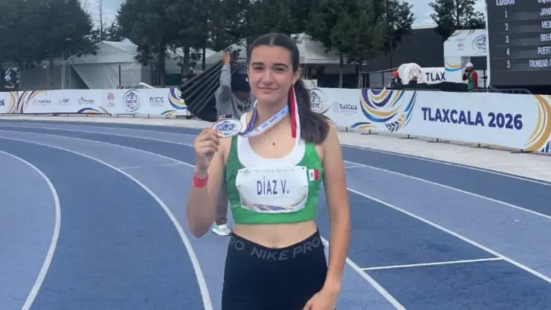 Paula Díaz conquista tres medallas para México en el NACAC de Atletismo en Tlaxcala