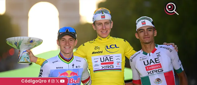Isaac del Toro hace historia para México en el Tour de Francia