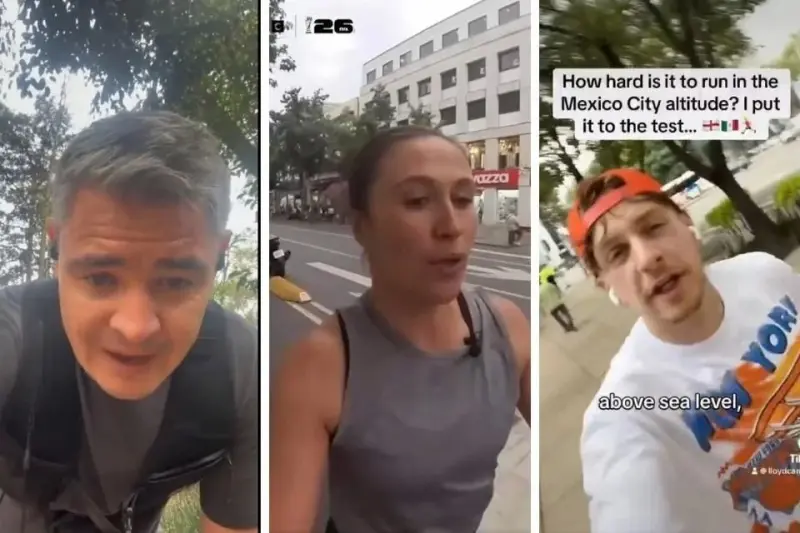 Corren reporteros de Inglaterra para probar altura en CDMX