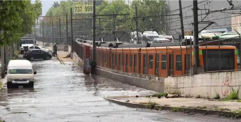 CDMX construye túnel bajo Zaragoza y la Línea A para desalojar agua de lluvia
